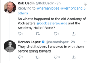 Podcasters Hall of Fame