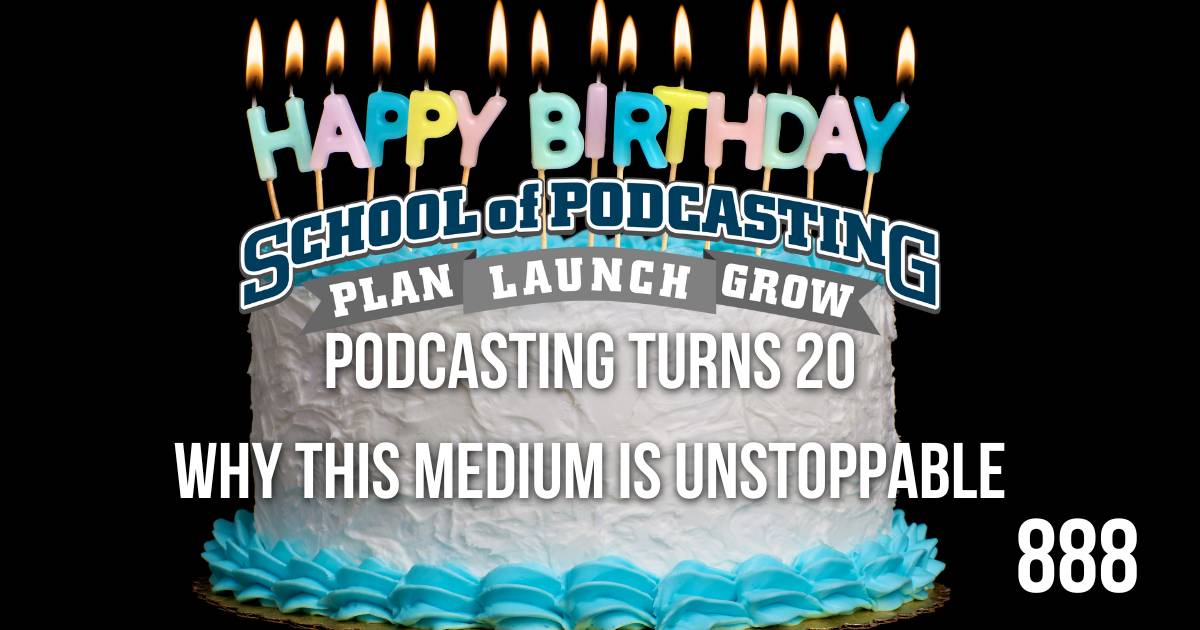 Happy Birthday Podcasting